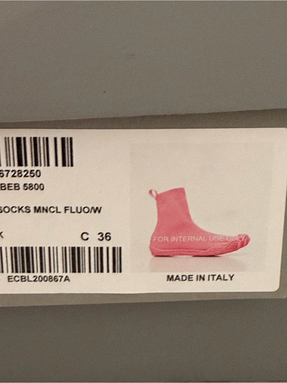 Balenciaga Vibram Five Toe Socks - Picture 13 of 14